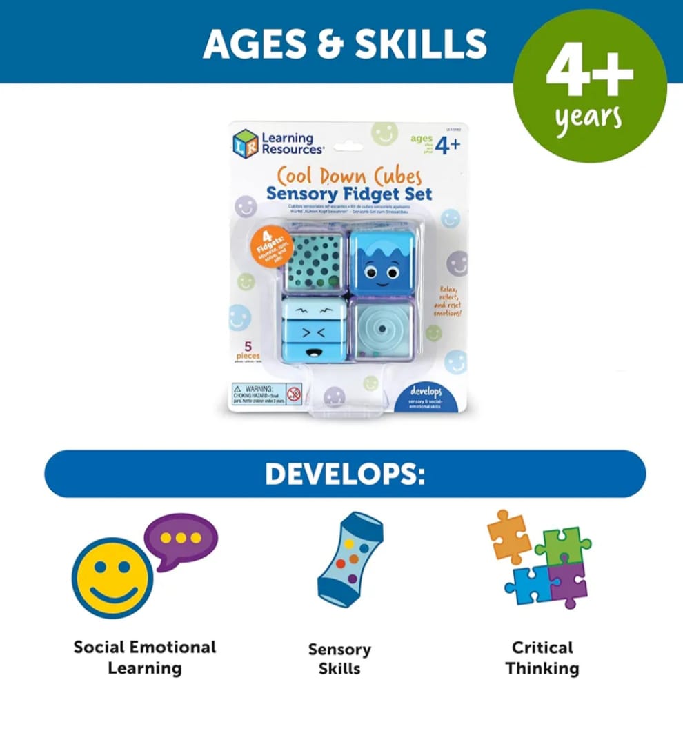 Cubos sensoriales antiestrés