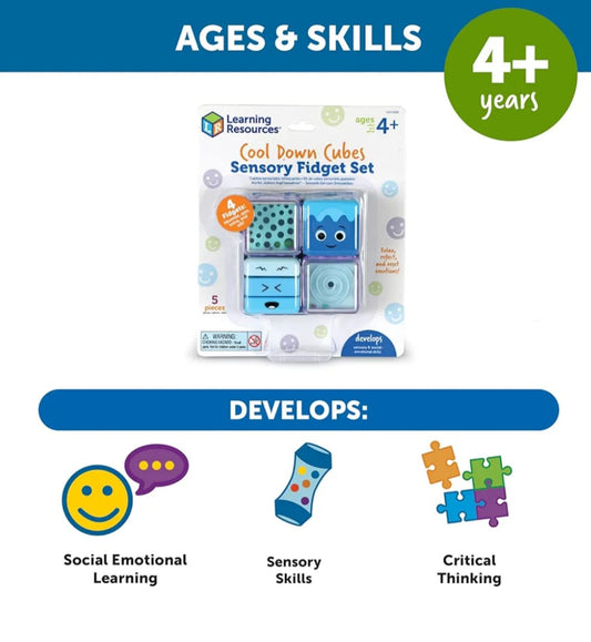 Cubos sensoriales antiestrés